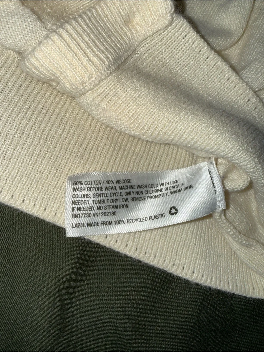 Cat & Jack Ivory Cardigan with Jewel Buttons